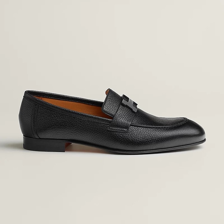 Hermes Paris Loafer Noir For Men H242898ZA02410