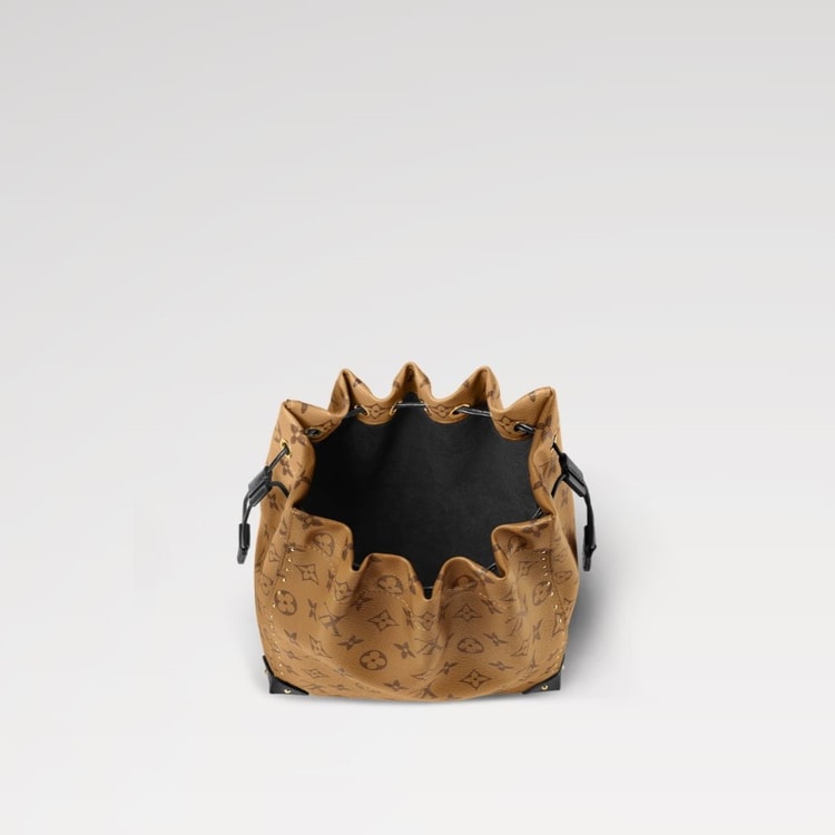 Louis Vuitton Noé Trunk PM Handbag Monogram Reverse Brown For Women 9.1in/23cm M13324