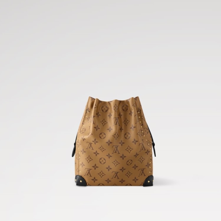 Louis Vuitton Noé Trunk PM Handbag Monogram Reverse Brown For Women 9.1in/23cm M13324