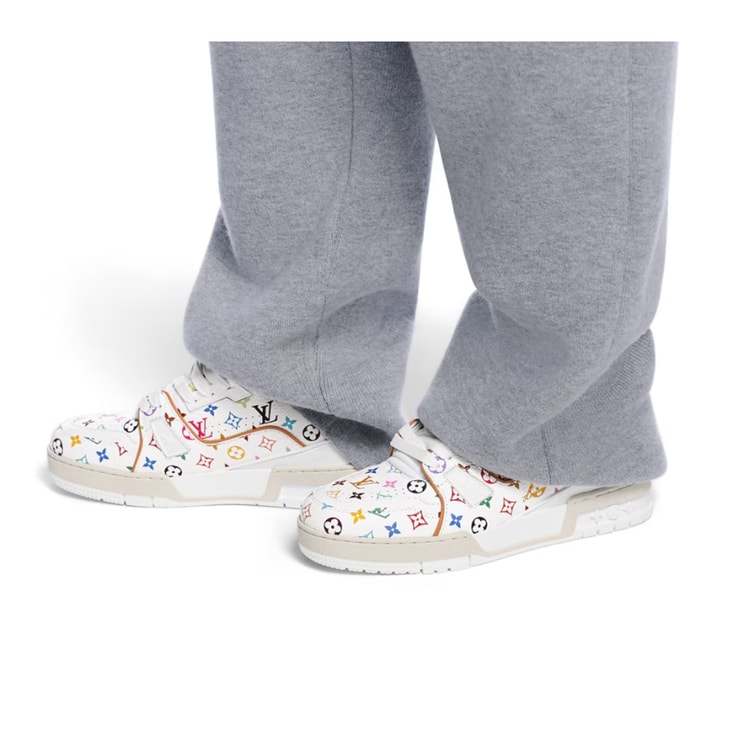 Louis Vuitton LV x TM LV Trainer Sneaker Multicolored Blanc For Women - 1AGZDN