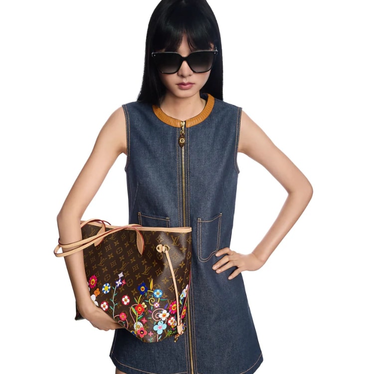 [True-to-ORIGINAL] Louis Vuitton LV x TM Neverfull MM Bag Monogram For Women 31cm/12in - M13271