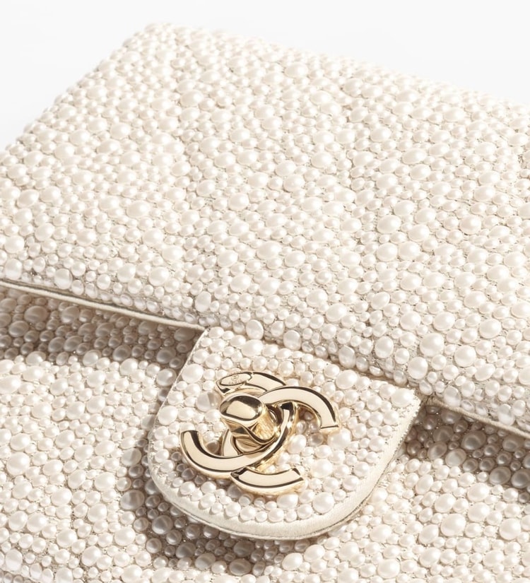 [True-to-ORIGINAL] Chanel Evening Bag White 8.3in/21cm For Women AS4297-B19439-NAFIV