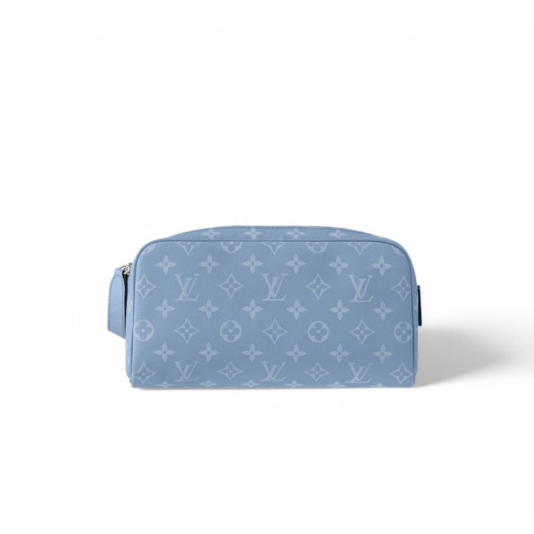 Louis Vuitton Dopp Kit Sky Blue For Men 11in/28cm M14125