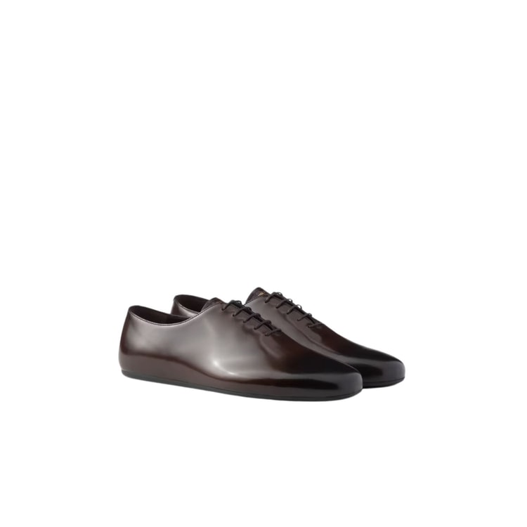 Prada Brushed Lace-ups Sienna For Men - 2EG448_X6O_F0038_F_G002
