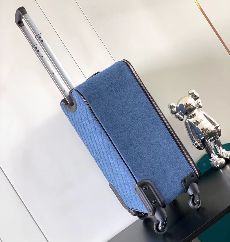 Chanel Classic Suitcase Blue For Women 19.7in/50cm