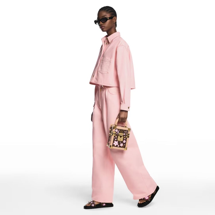 Louis Vuitton LV x TM LV Sunset Flat Comfort Mule Sakura Brown For Women - 1AGVZ2