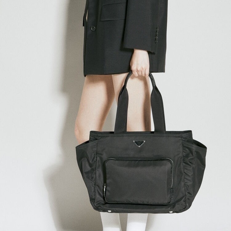 Prada Re-Nylon Baby Bag For Women 14.2in/36cm 1BG102_RV44_F0002_V_OOO