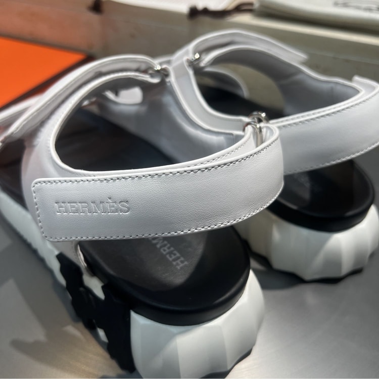 Hermes Junior Sandal Blanc For Men - H251988ZH90390