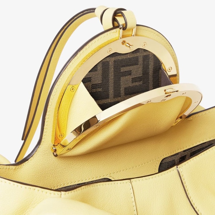 [True-to-ORIGINAL] Fendi Spy Small Bag Yellow For Women 12.6in/32cm 8BR838AYCTF1NPV