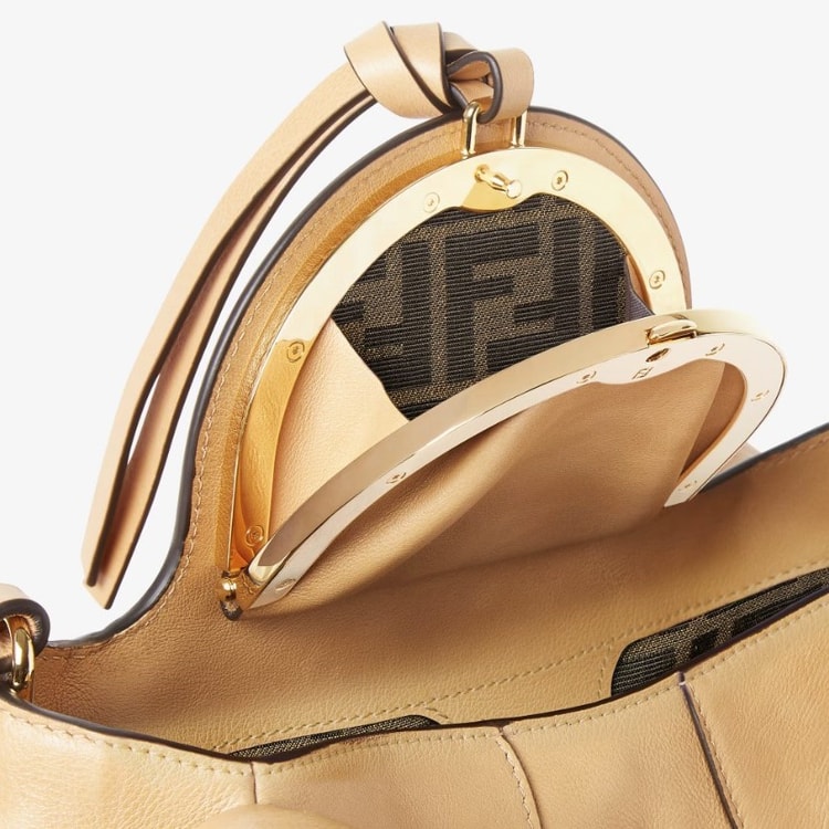 [True-to-ORIGINAL] Fendi Spy Small Bag Beige For Women 12.6in/32cm 8BR838AYCTF1I73