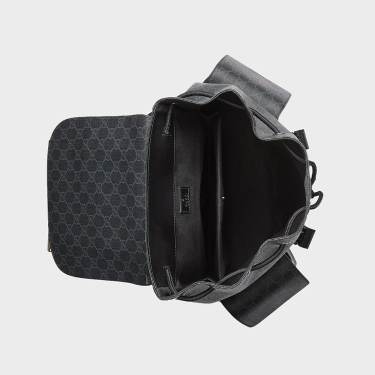 Gucci Large Backpack Black For Men 45cm/18.1in - 792080 FADJQ 1185