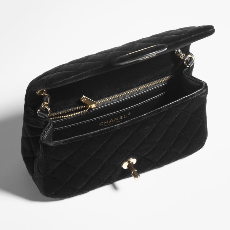 [True-to-ORIGINAL] Chanel Mini Flap Bag Black For Women 7.9in/20cm AS1787-B20826-94305