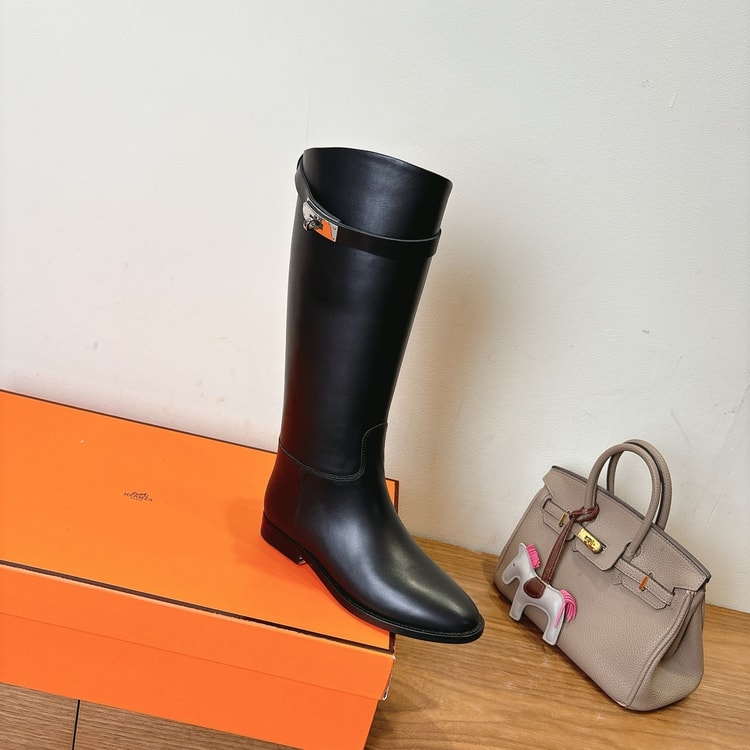 Hermes Jumping Boot Black For Women H042138Z 01400