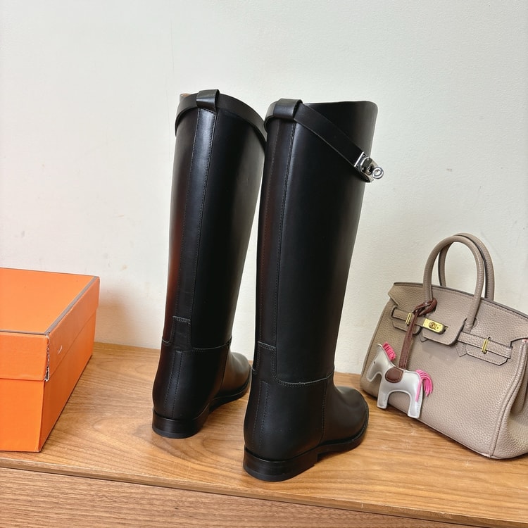 Hermes Jumping Boot Black For Women H042138Z 01400