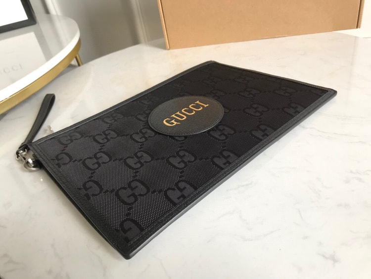 Gucci Off The Grid Pouch Black For Men, Men's Pouch 12in/31cm GG 625598 H9HAN 1000