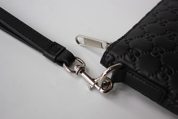 Gucci Animalier Pouch Full Black For Men, Men's Pouch 12in/30.5cm GG