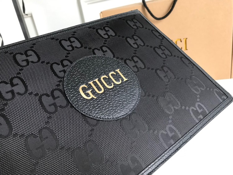 Gucci Off The Grid Pouch Black For Men, Men's Pouch 12in/31cm GG 625598 H9HAN 1000