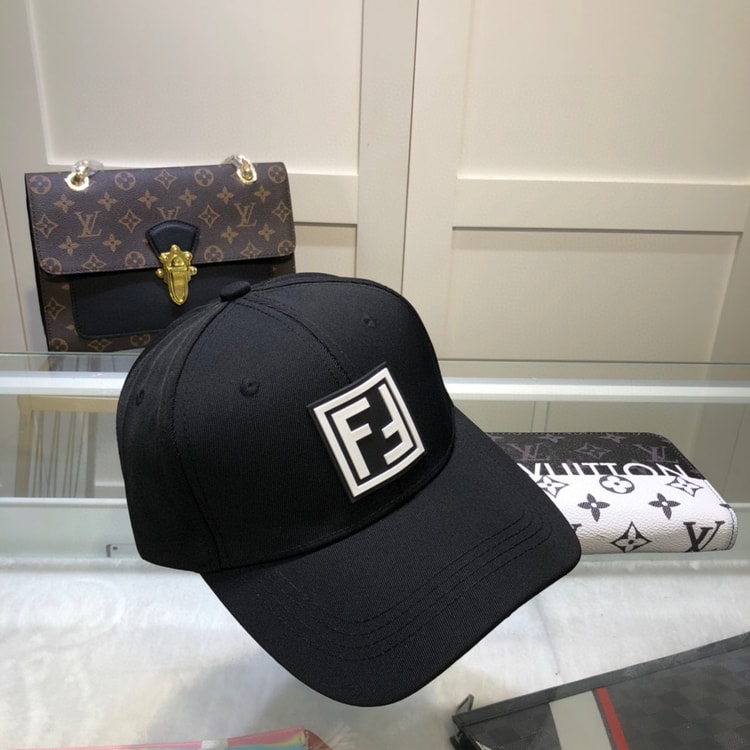 Fendi Baseball Cap Black Fendi Cap