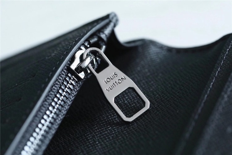 Louis Vuitton Brazza Wallet Monogram Pastel Noir Canvas For Men, Men's Wallet 7.5in/19cm LV