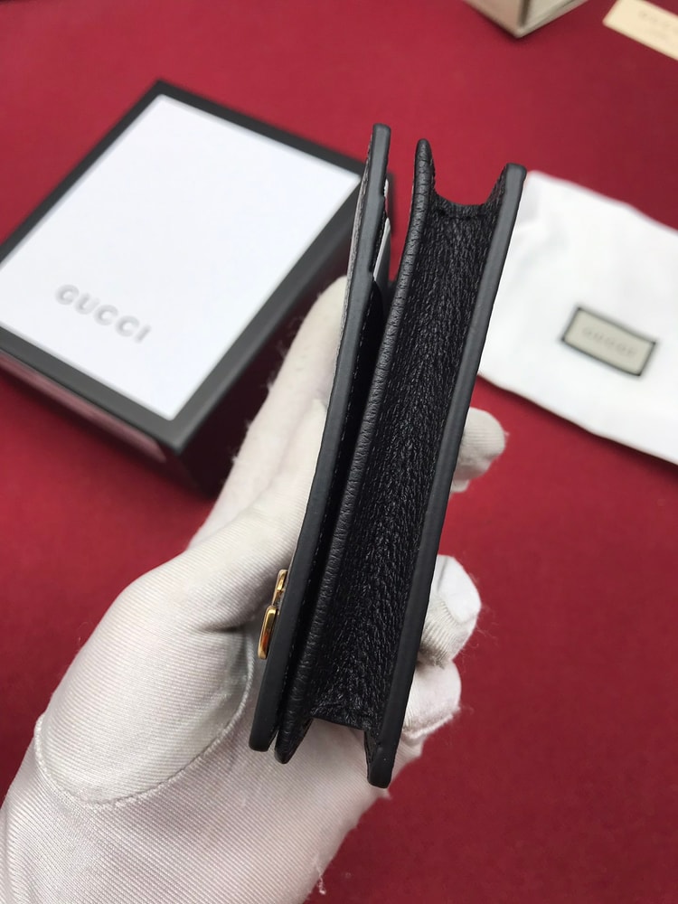 Gucci GG Marmont Card Case Wallet For Men, Men's Wallet 11cm/4.1in GG 428737