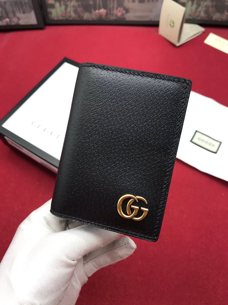 Gucci GG Marmont Card Case Wallet For Men, Men's Wallet 11cm/4.1in GG 428737