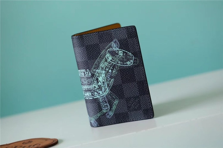 Louis Vuitton Pocket Organiser Damier Graphite Canvas For Men, Men's Wallet 4.3in/11cm LV N64602