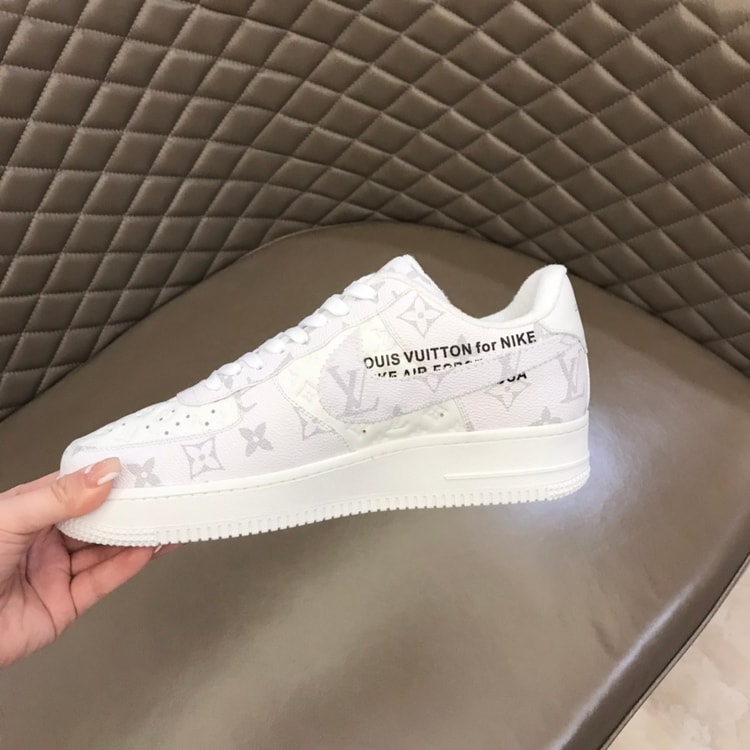 Louis Vuitton And Nike “Air Force 1” By Virgil Abloh White For Men, Men’s Shoes