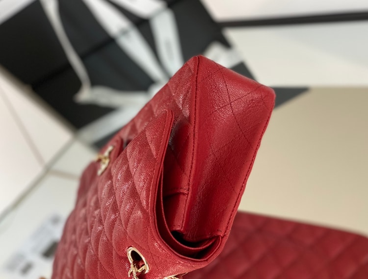 Chanel Classic Handbag 26cm Red A01112