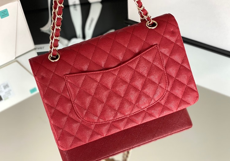 Chanel Classic Handbag 26cm Red A01112