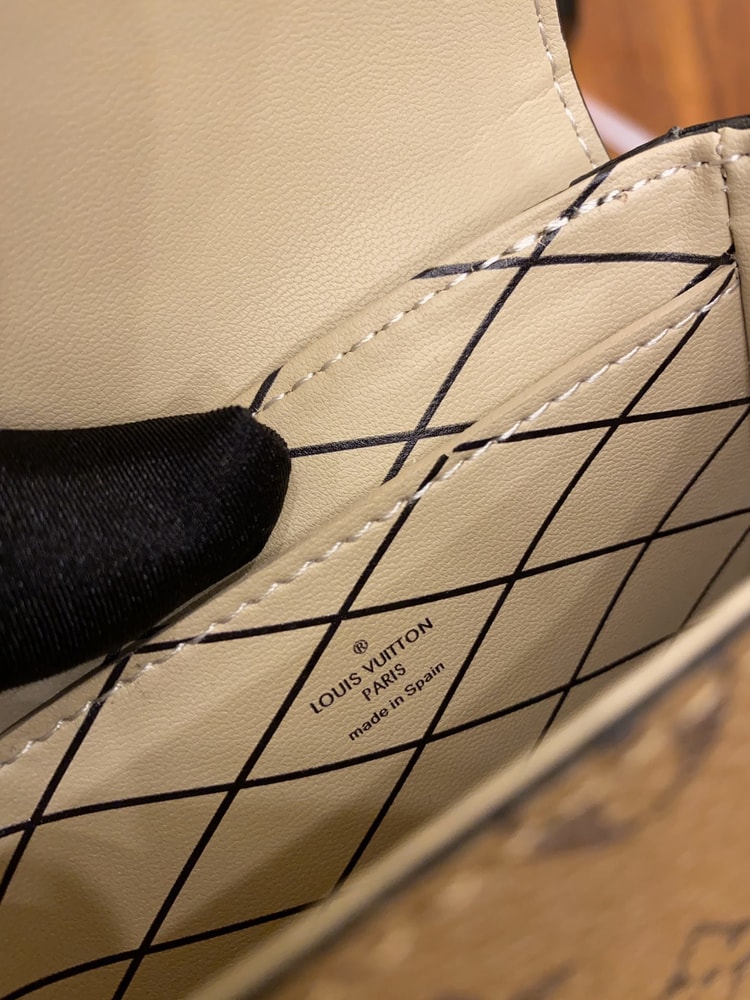 Louis Vuitton Pochette Trunk Verticale Monogram Reverse With Monogram Canvas Brown M67873