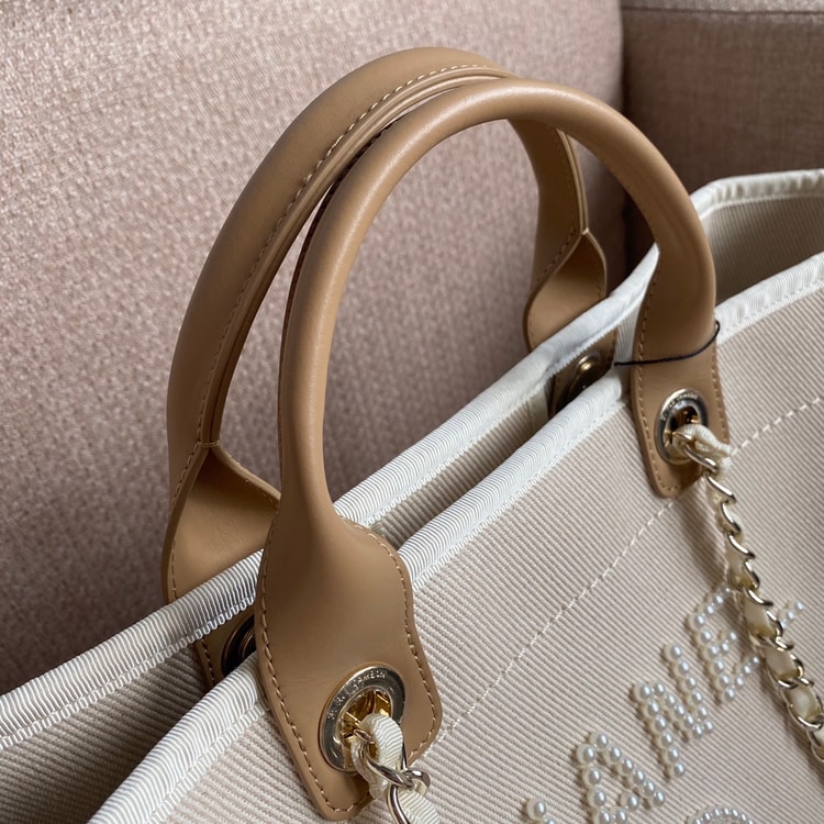 Chanel Deauville Tote Bag Beige