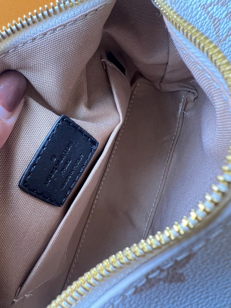 Louis Vuitton Side Trunk MM Beige For Women M46907