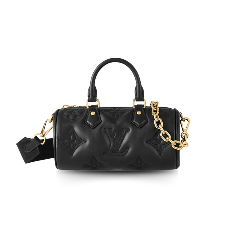 Louis Vuitton Papillon BB Bag Classic Monogram Black M59800