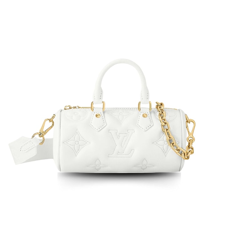 Louis Vuitton Papillon BB Bag Classic Monogram White M59827