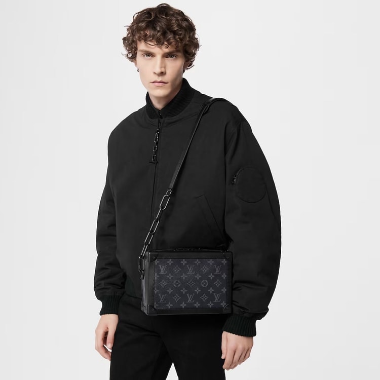 Louis Vuitton Soft Trunk Monogram Eclipse Canvas M44730