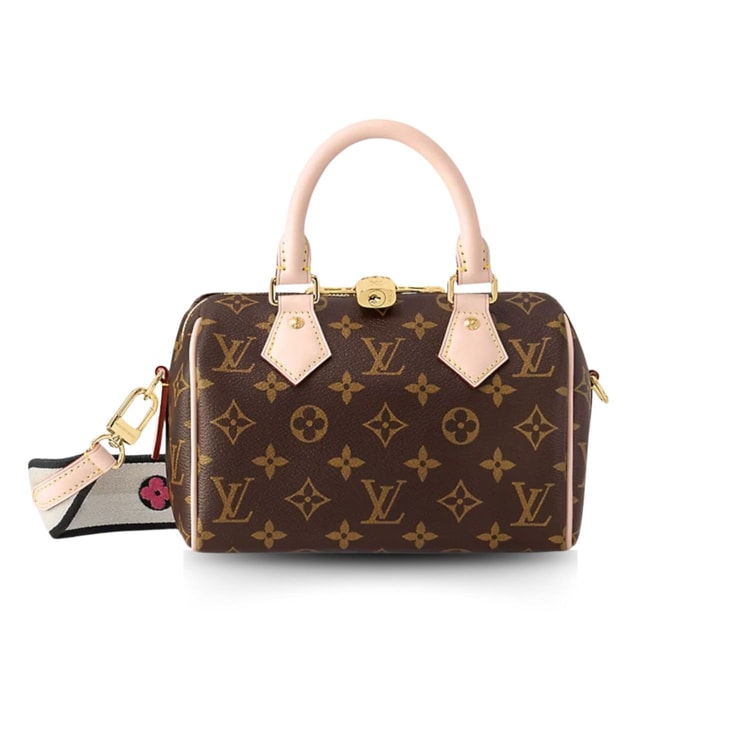 Louis Vuitton Speedy Bandouliere 20 Monogram Canvas Black M46234