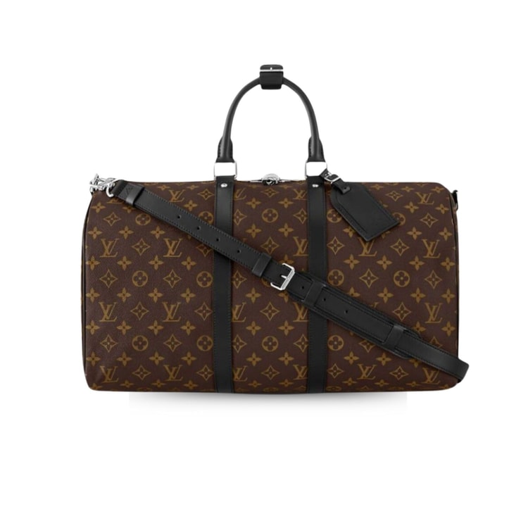 Louis Vuitton Keepall Bandouliere 45 Monogram Macassar Canvas M56711