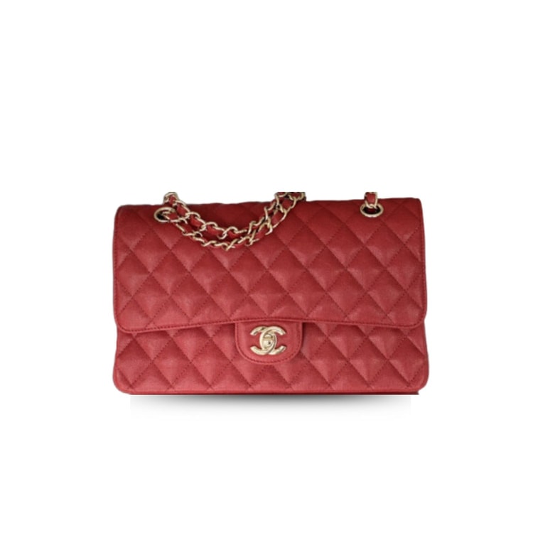 Chanel Classic Handbag 26cm Red A01112
