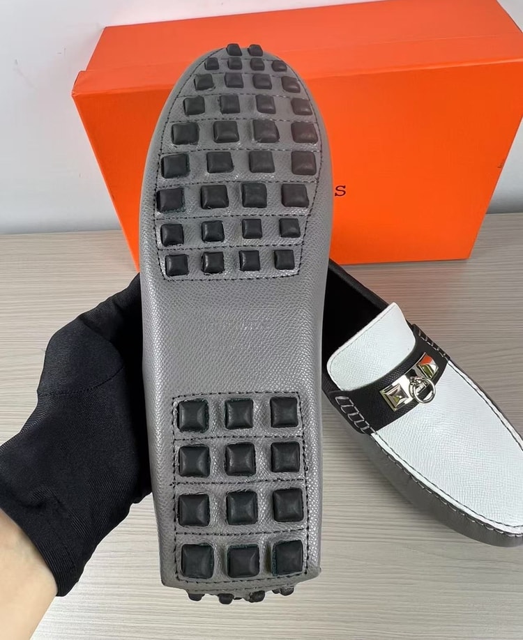 Hermes Irving Loafer Grey/White For Men