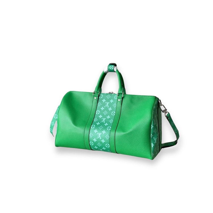 Louis Vuitton Keepall Bandouliere 45 Green For Women 17.7in/45cm M31046