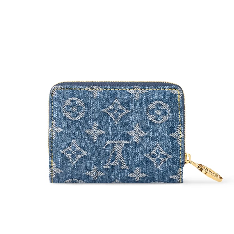 Louis Vuitton Lou Wallet Blue For Women 4.5 Inches/ 11.5 Cm M83160