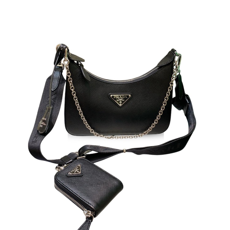 Prada Re-Edition 2005 Re-Nylon Bag Black