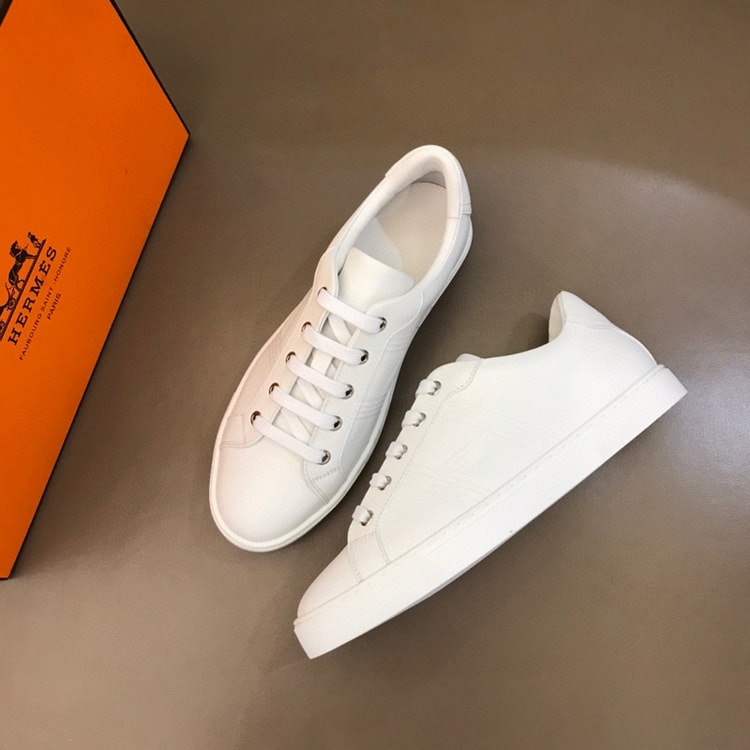 Hermes Avantage Sneaker White For Men H201459ZH01395