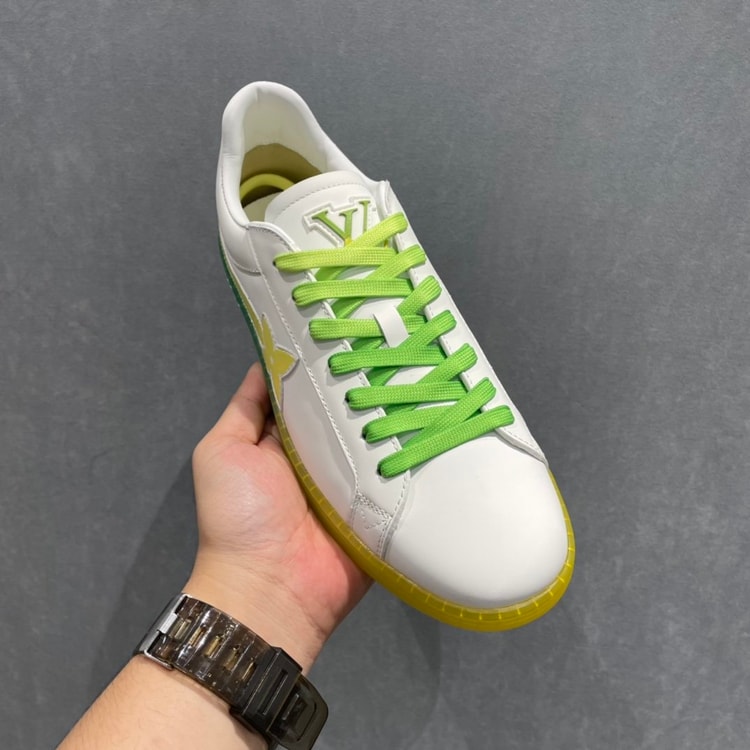 Louis Vuitton Luxembourg Samothrace Sneaker Yellow For Men LV 1A9G2C