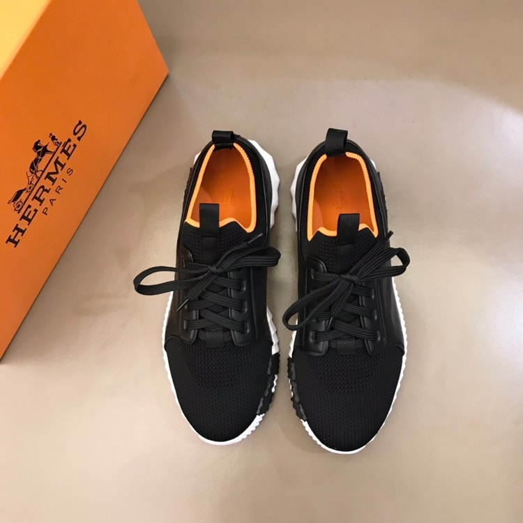 Hermes Depart Sneaker Black For Men H212918ZH02430