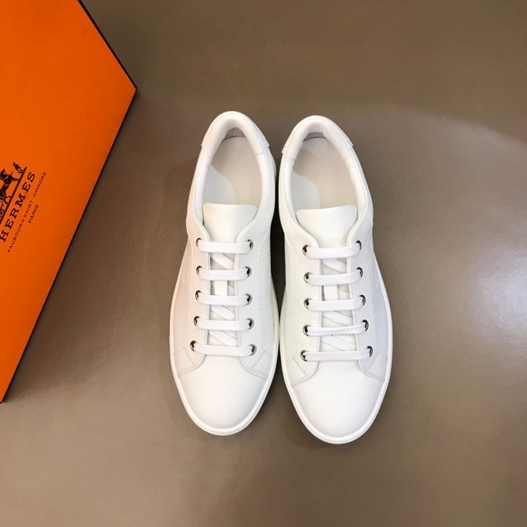 Hermes Avantage Sneaker White For Men H201459ZH01395