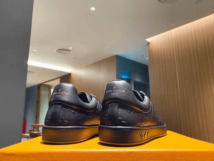 Louis Vuitton Luxembourg Sneaker Black For Men LV 1A8QEB