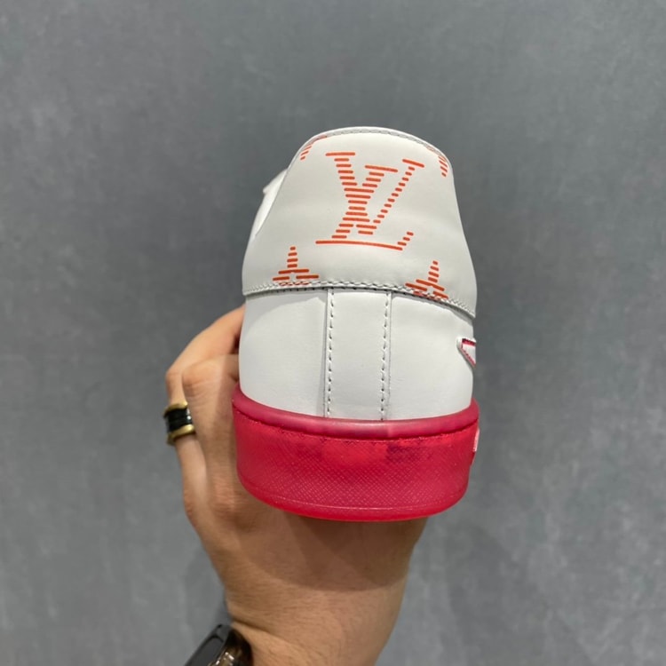 Louis Vuitton Luxembourg Samothrace Sneaker Red For Men LV