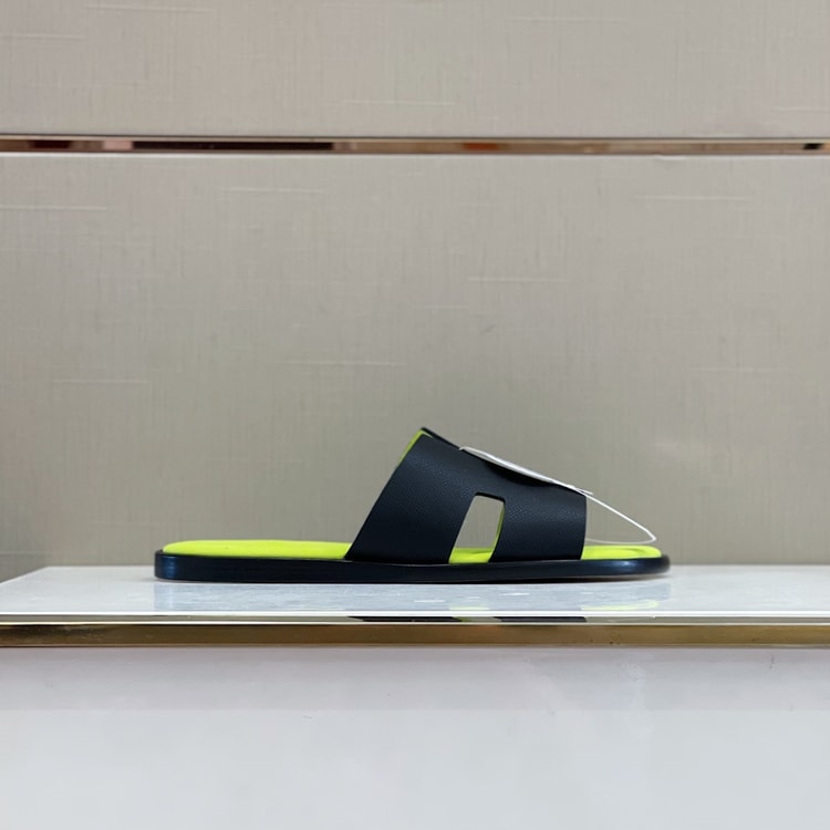 Hermes Izmir Sandal Black For Men