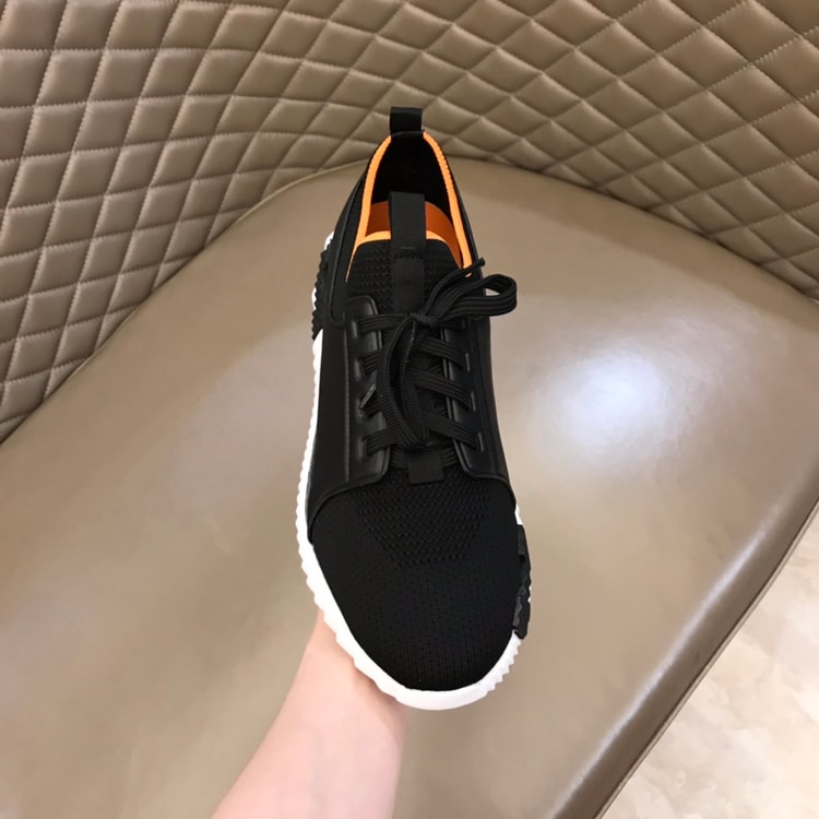 Hermes Depart Sneaker Black For Men H212918ZH02430